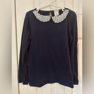 J.Crew Rhinestone Top